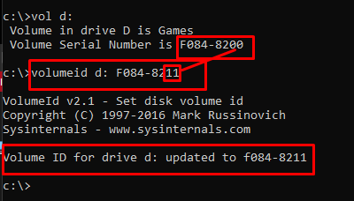 How to change the serial number of your hard drives.